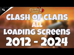 Clash of Clans All Loading Screens 2012 - 2024 Evolution is INSANE!