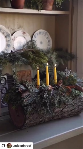 European Festival (EuroFest BC Society) on Instagram: "How to Build a Traditional Yule Log 🕯️ As a family that loves old-fashioned traditions, this year we decided to add in the celebratory burning of a yule log. Have you participated this ancient holiday tradition before? 🌲 The idea of burning a yule log during the winter solstice is believed to date all the way back to early Germanic or Scandinavian paganism. The log was burned on the winter solstice, the shortest and darkest day the year, w
