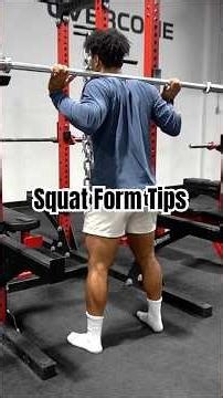 Squat Form Tips #squats #formtips #gymtips #squattechnique