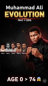 Muhammad Ali Evolution: 1942s to 2016s 🥊 | #thenvsnow
