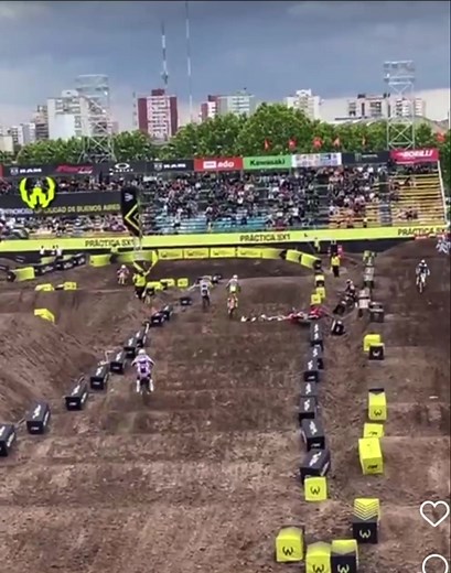 437K views · 2.4K reactions | Vince Friese goes down hard with Stark in the Whoops in Free Practice! | DirtbikeLover | Facebook