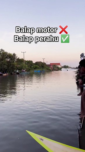 Balap perahu di thailand sampai teebang 😱 | DUNIA BALAP