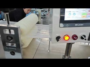 151.Fully Automatic Servo-controlled Adjustable Nonwoven Bouffant Cap Making Machine