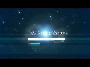 Mercedes boot animation