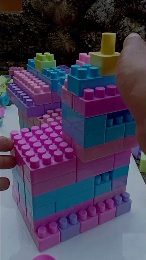 DIY Lego house #buildingblocks #lego #asmr