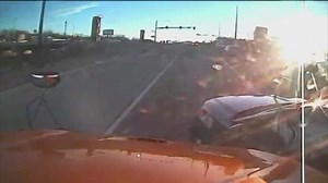 Dashcam Video Shows Tulsa School Bus Colliding With SUV