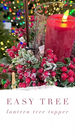 🌲 Lantern TreeTopper 🌲 Links Below! ⬇️ We love finding ways to use our viral Black Iron TreeTopper and when we got these new Bronze Lanterns in-stock we knew they’d be the perfect combination! 💥Pro-Tip: we used a magnet on our Black Iron TreeTopper to secure the Bronze Lantern in place and give it extra stability ⭐️ Comment LANTERN and we’ll message you the link to everything we used ♥️ *Messages may not come through if you don’t follow us, if you don’t see them please check your message requ