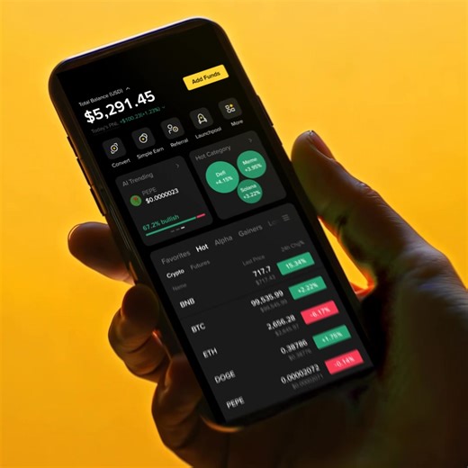 4.8K views · 2.1K reactions | Your homepage. Your way. Discover Binance UI Refined — the redesigned Pro Mode experience with drag-and-drop widgets, AI insights, and a sleek new look. | Binance | Facebook