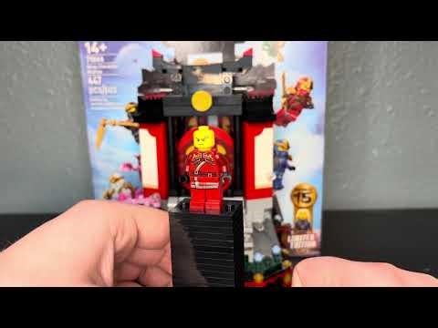 LEGO Ninjago 15th Anniversary Ninja Character Display in-depth review