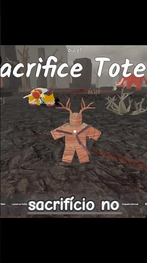 What is the purpose of the "Sacrifice Totem" in 99 Nights in the Woods? #roblox #viral #99nightsi...