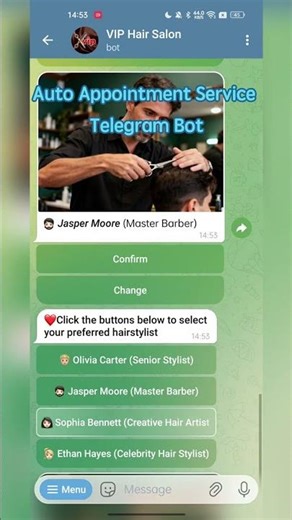 Auto Appointment Service Telegram Bot | No Coding | Smart | OnlyTG #telegram #autoreply