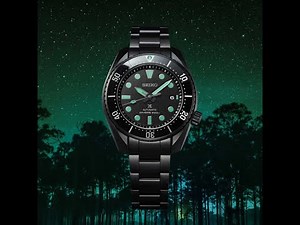 Seiko Black Series Night Vision Sumo Diver Limited Edition karóra SPB433J1