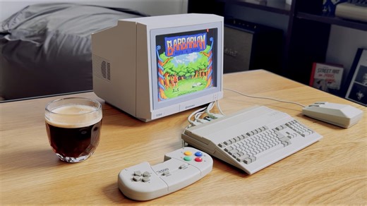 Amiga A500 Mini user builds working scale-sized Commodore 1084 monitor with 3D printed components — 3D printer project details shared for all