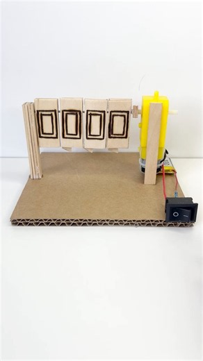 Analog Binary Count Machine #shorts #dcmotor #schoolproject #electronics #engineering #binary