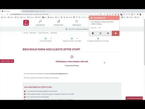 Mondial Relay Etape 1 Créer un compte sur mondialrelay.fr