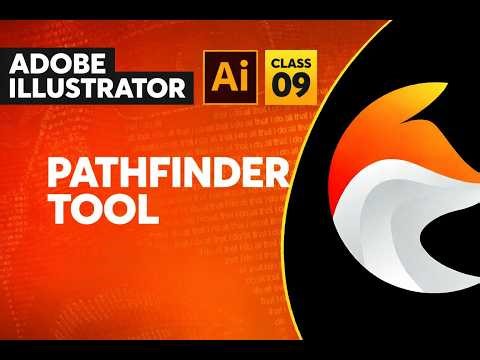 Adobe Illustrator Training – Class 9 – Pathfinder Tool #adobeillustrator #adobeillustrator