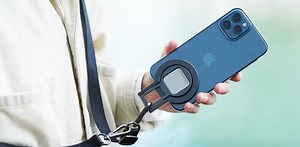 スマホを瞬時にキャッチ！｢GEAR Shoulder｣で手ぶらライフを実現