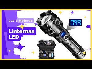 🔦☀️6 Best Cheap Rechargeable LED Flashlights on Amazon ✅【USB Power/Lumens/Tactical/Heavy Duty】