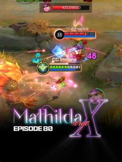 Enough with some tricks to play? Hybrid Mathilda would still chase you with no joke. 😰 2x Top Global Mathilda Gameplay! #MathildaseryeX #HybridMathilda #mathildamlbb #mathildatiktok #mobilelegends #n4poleonnnofficial