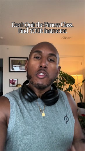This is your reminder that one class one instructor or one off day does not define your fitness journey. Alignment matters and it takes intention to find it. Keep the goal. Switch the instructor if needed. Progress comes from showing up not from finding perfection on day one.