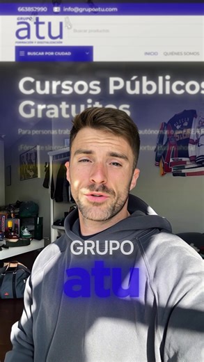📚 Accede a formación 100% gratuita, útil y práctica. 💻 Cursos presenciales y online, diseñados para impulsar tu empleabilidad y crecimiento laboral. 🔴 PLAZAS LIMITADAS 🔴 | GRUPO atu