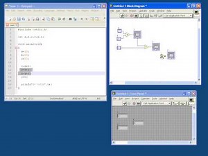 Labview tutorial for C programmers #2 - Instruction vs. dataflow
