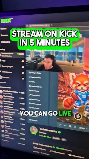 How to Go Live on Kick for Free in 5 Minutes