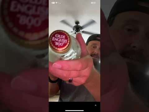 Today's Malt liquor video. Ice cold Olde English 800 40 ounce bottle.