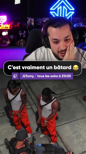 C'est vraiment un bâtard 😂