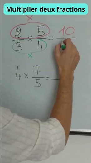 Multiplier deux fractions