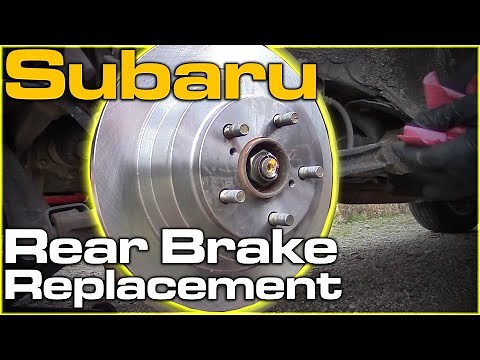 Subaru Outback Rear Brake Replacement