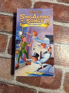 Disney Sing Along Songs Peter Pan You Can Fly VHS Video Tape Vol. 3 Kids Cartoon 12257662030| eBay