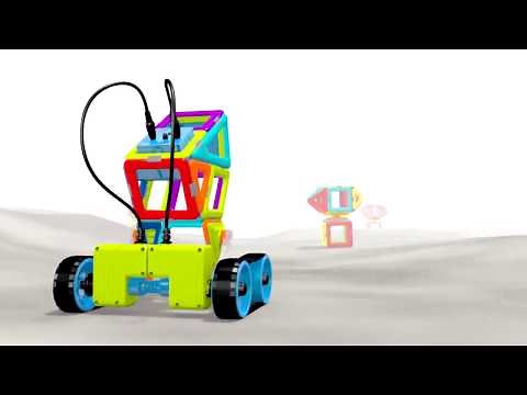 GeoSmart - jeu de construction magnétique - lapouleapois.fr