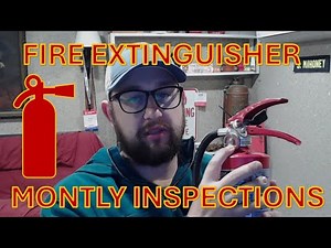 Monthly Fire Extinguisher Inspections | What You Need to Check