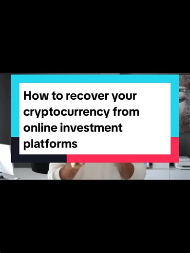 How to recover your cryptocurrency from online investment platforms #WalletSecurity #CryptoAwareness #DigitalSafety #CryptoBasics #StayReady