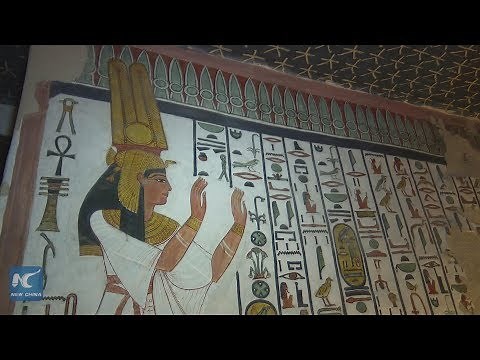 Step inside tomb of Egyptian best-known queen Nefertari