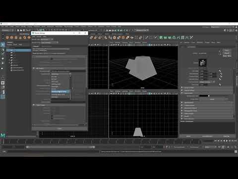 Render Process Using Maya Software Renderer - Maya 2022
