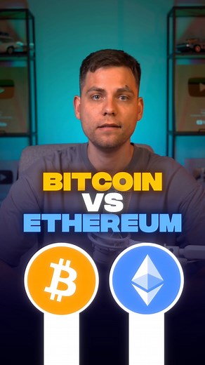 265K views · 2.8K reactions | Bitcoin vs Ethereum #crypto #bitcoin #ethereum | ODES → All about crypto | Facebook