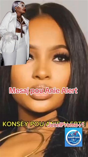 Fok nou aprann lè etwal yon moun ap file pesonn paka barel, ebyen se etwal Anie an kap file #aboran a genlè gen bagay nan menl, Anie Alert deklare li se pitit #aboran | Junel PromoPlus1