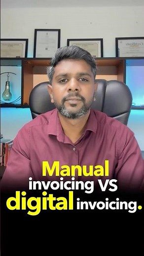 Manual invoicing VS Digital invoicing for your business #invoices #business Vauditors #vauditors