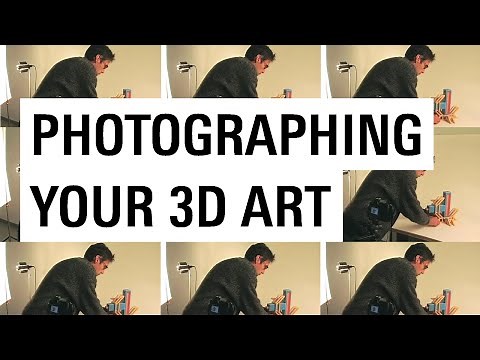 How to Digitally Photographing your own Three-Dimensional Art | Otis College of Art and Design