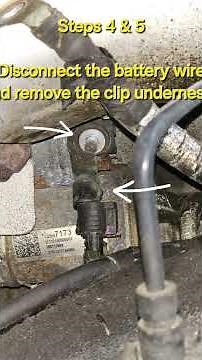 2015 Chevy Silverado 1500 LT 5.3 liter Starter Replacement Quick Tutorial Video