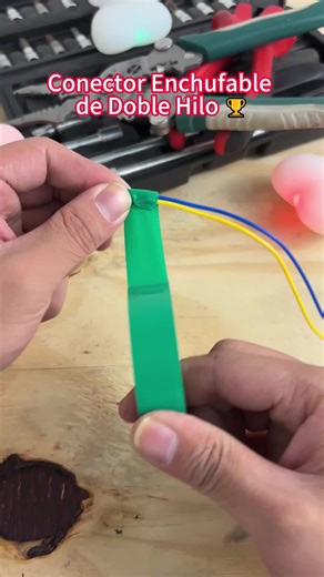 LAST PROMOTION\tDouble-Wire\t Plug-in Connector With Locking Buckle Secure locking buckle design - Ensures stable connection, preventing accidental disconnection\tDouble-wire\t core structure - Enhances conductivity and durability for long- term use\tEasy\t plug-in operation - Simple to install and remove without complicated tools Wide compatibility - Suitable for various electrical devices, appliances, and wiring scenarios√High-quality materials - Resistant to wear, corrosion, and heat for safe