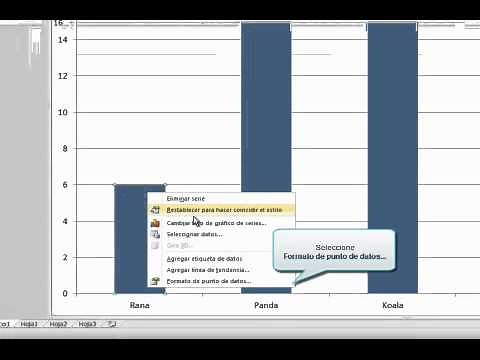 Cómo hacer un pictograma con Excel