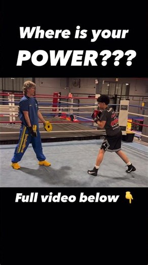 Boxing Technique with Coach Mike: Where is your Power When You Jump Inside? #shorts