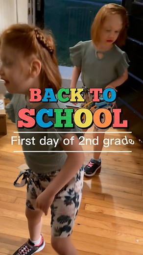 204K views · 1.7K reactions | First time on the school bus for the first day of second grade! #delaneytwins #previouslyconjoinedtwins #specialneeds | Delaney Twins | Facebook