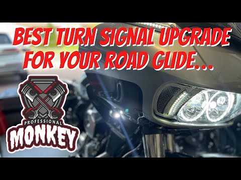Harley-Davidson Road Glide Turn Signal Upgrade - Why this is my favorite front LED lighting upgrade!
