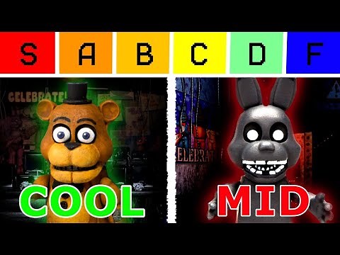 Ranking every single Mcfarlane FNAF Figure | Mcfarlane FNAF Tier List