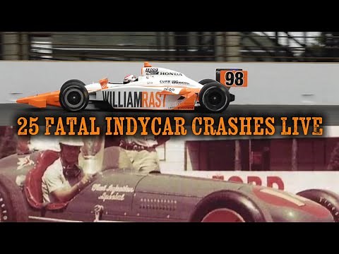 25 Fatal IndyCar Crashes LIVE/Original Audio