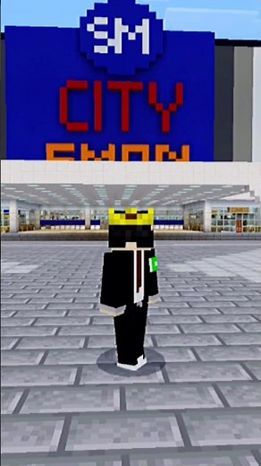 I BUILT A "BIGGEST SHOPPING MALL" IN MINECRAFT 😎 #op #viral #minecraft #shorts